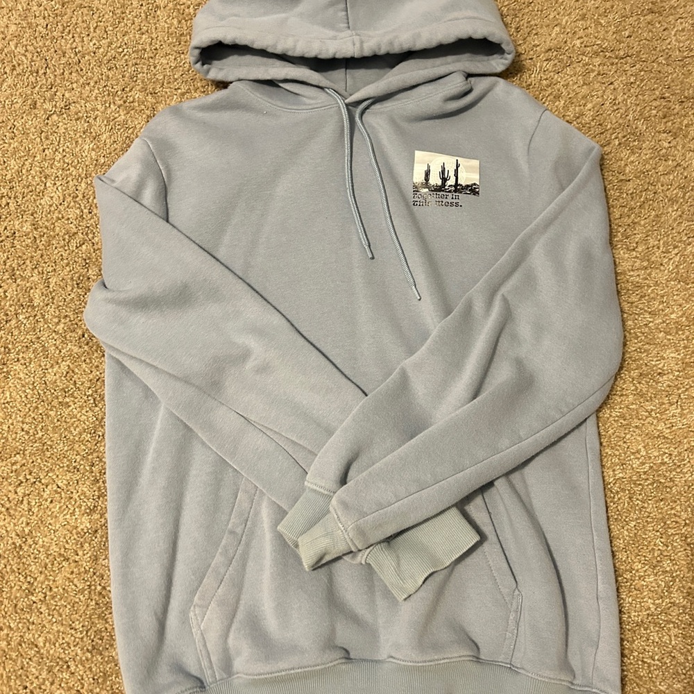 Men's Light Gray Hoodie
